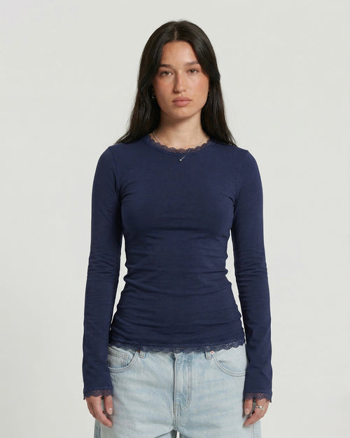 Flared Lace Tops
