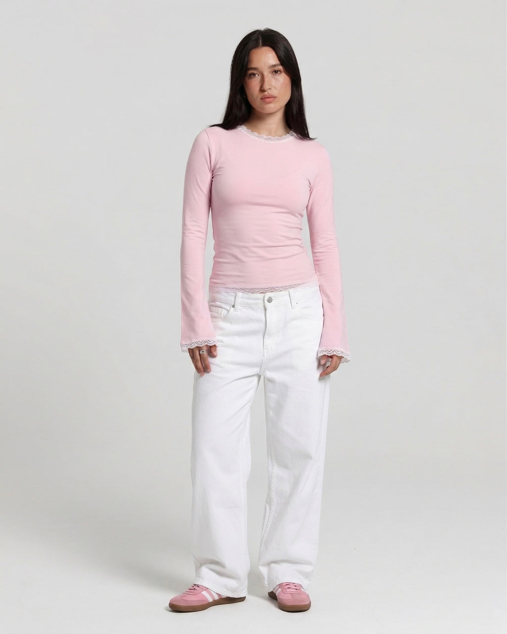 Flared Lace Tops