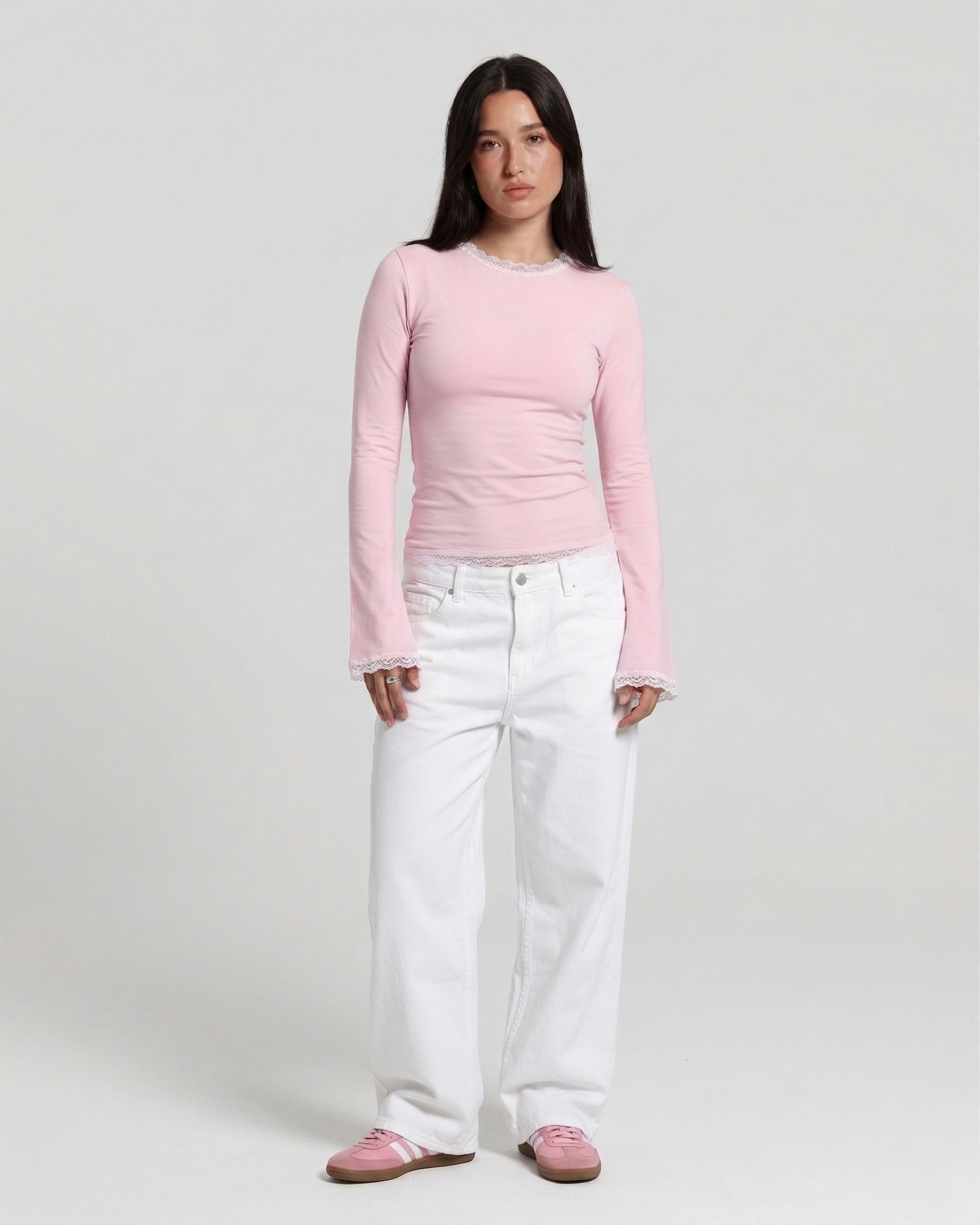 Flared Lace Tops