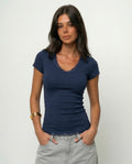 V-Neck Lace Tops